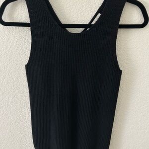 Lift woman’s xs Black Knit Sleeveless Top